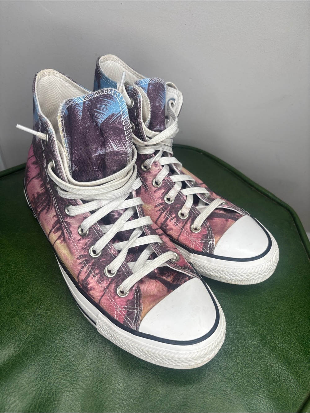 Converse Chuck Taylor All Star High Sunset Palms Size Mens 8 Womens 10